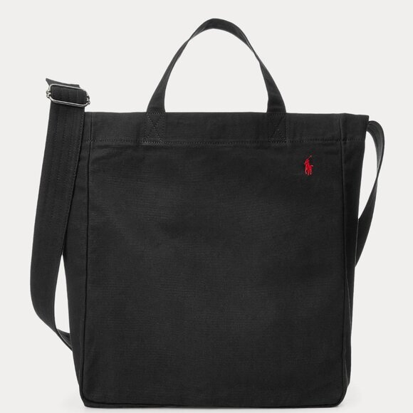 NWT POLO RALPH LAUREN canvas-shopper-tote - Picture 1 of 5